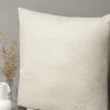 Beige Herringbone Wool Cushion - Made In Italy|Pini Parma Online