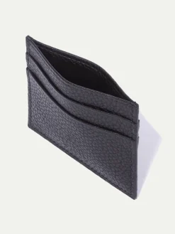 Black Leather Card Holder - Made In Italy|Pini Parma Cheap