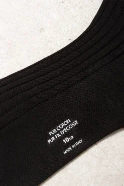 Black Long Socks - Made In Italy|Pini Parma Store