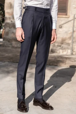 Blue Trousers "Soragna Capsule Collection" - Made In Italy|Pini Parma Cheap