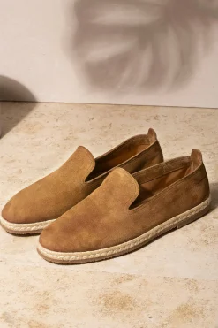 Brown Suede Espadrilles - Made In Italy|Pini Parma Store