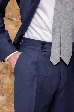 Royal Blue Suit - Made In Italy|Pini Parma Discount